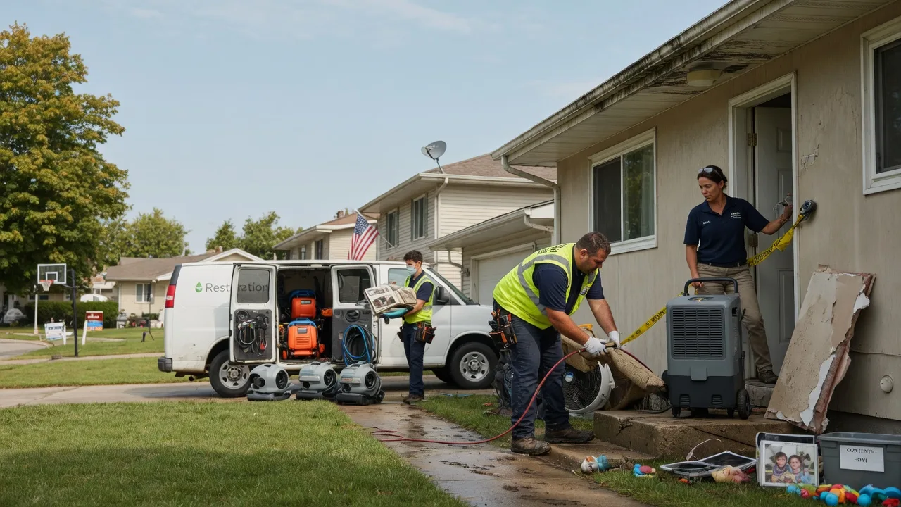 Water Damage Restoration in Cost, TX near me